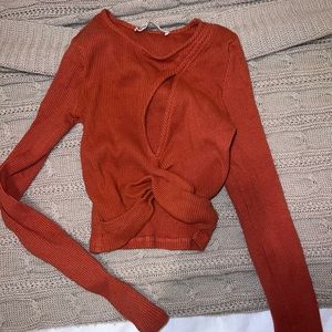 Pull & bear crop long sleeve